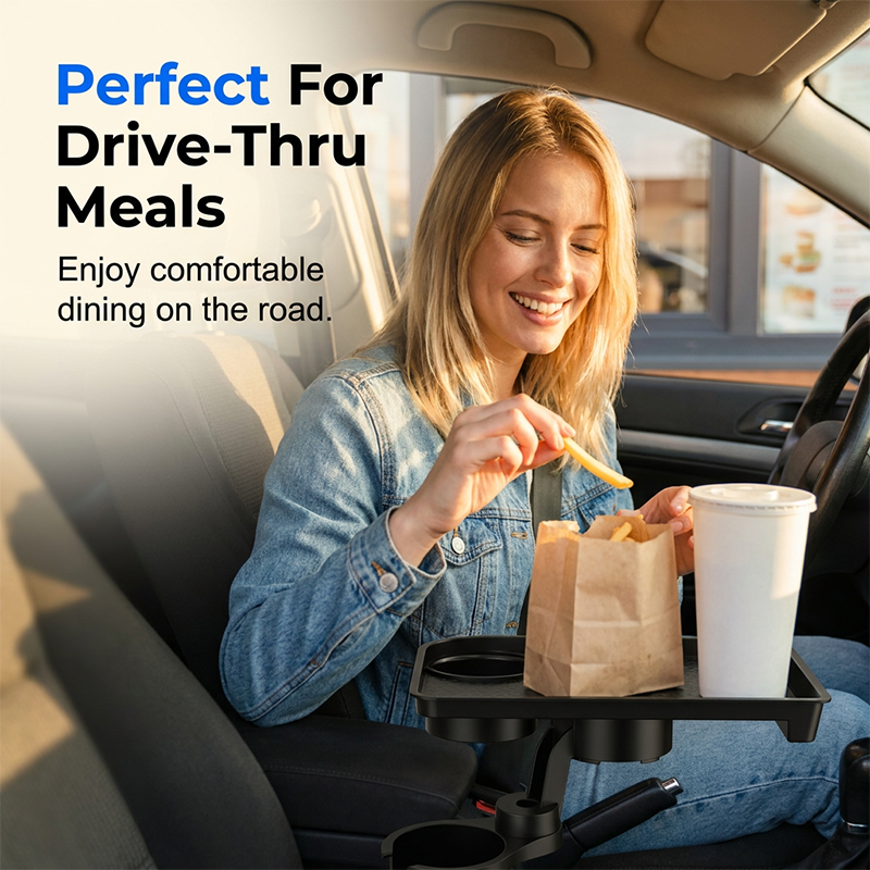 📢📢50% OFF !! ⏰Car Cup Holder Expander with Tray