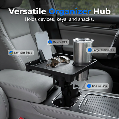 📢📢50% OFF !! ⏰Car Cup Holder Expander with Tray
