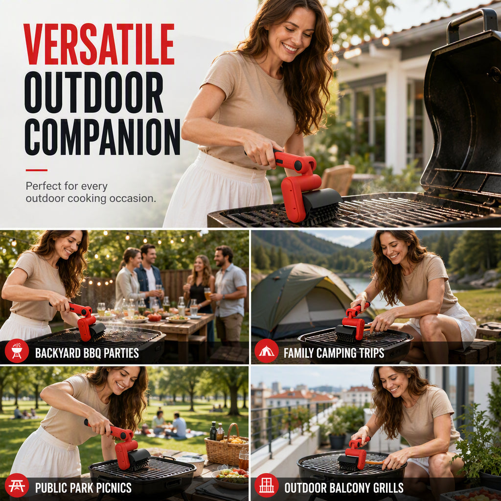 📢📢50% OFF !!⏰Electric BBQ Grill Cleaning Brush