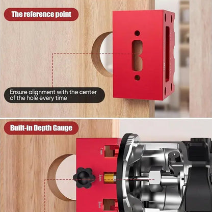📢📢50% OFF !!⏰Door Latch Mortising Tool Kit for Wood Doors