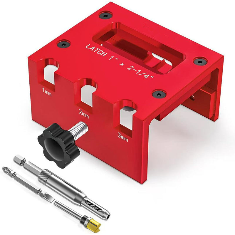 📢📢50% OFF !!⏰Door Latch Mortising Tool Kit for Wood Doors