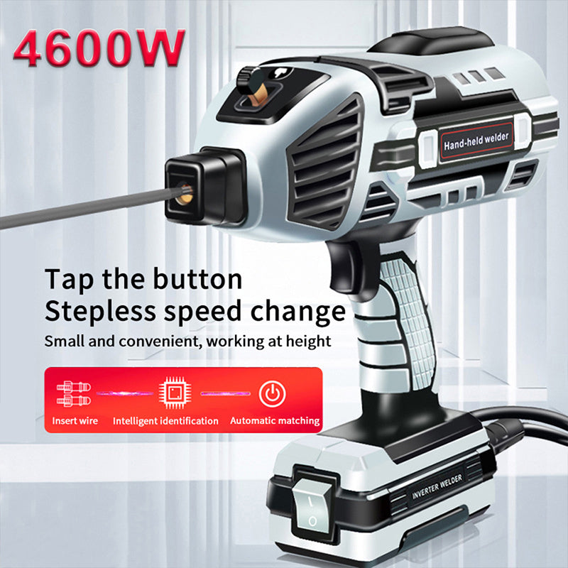 📢📢43% OFF !!⏰Handheld Arc Welder – 4600W, 20-120A Adjustable & Portable for DIY & Repairs 🛠️