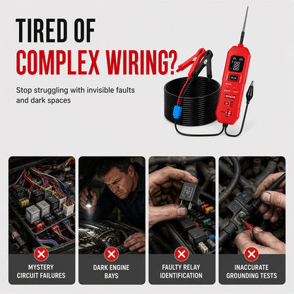 📟⚡2-in-1 Automotive Circuit & Relay Tester with Digital Display🚜