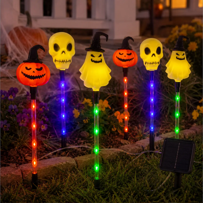 📢📢50% OFF !!⏰Waterproof Halloween Pumpkin Stake Lights