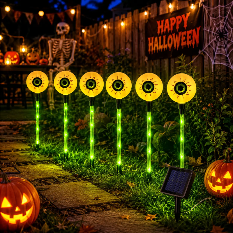 📢📢50% OFF !!⏰Waterproof Halloween Pumpkin Stake Lights