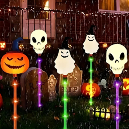 📢📢50% OFF !!⏰Waterproof Halloween Pumpkin Stake Lights