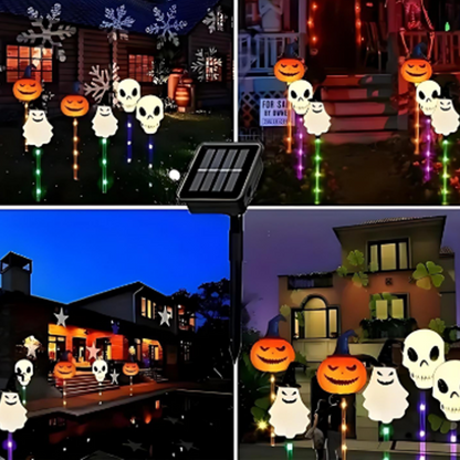 📢📢50% OFF !!⏰Waterproof Halloween Pumpkin Stake Lights