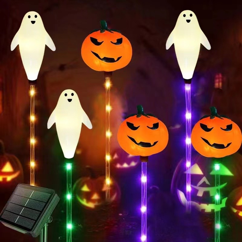 📢📢50% OFF !!⏰Waterproof Halloween Pumpkin Stake Lights