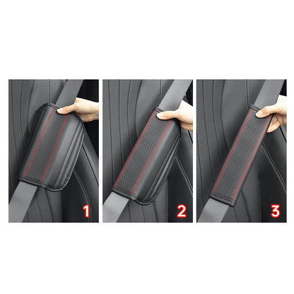 🚗 2026 Sale — Over 42,200 Sold!🛡️ PU Leather Car Seat Belt Shoulder Pad