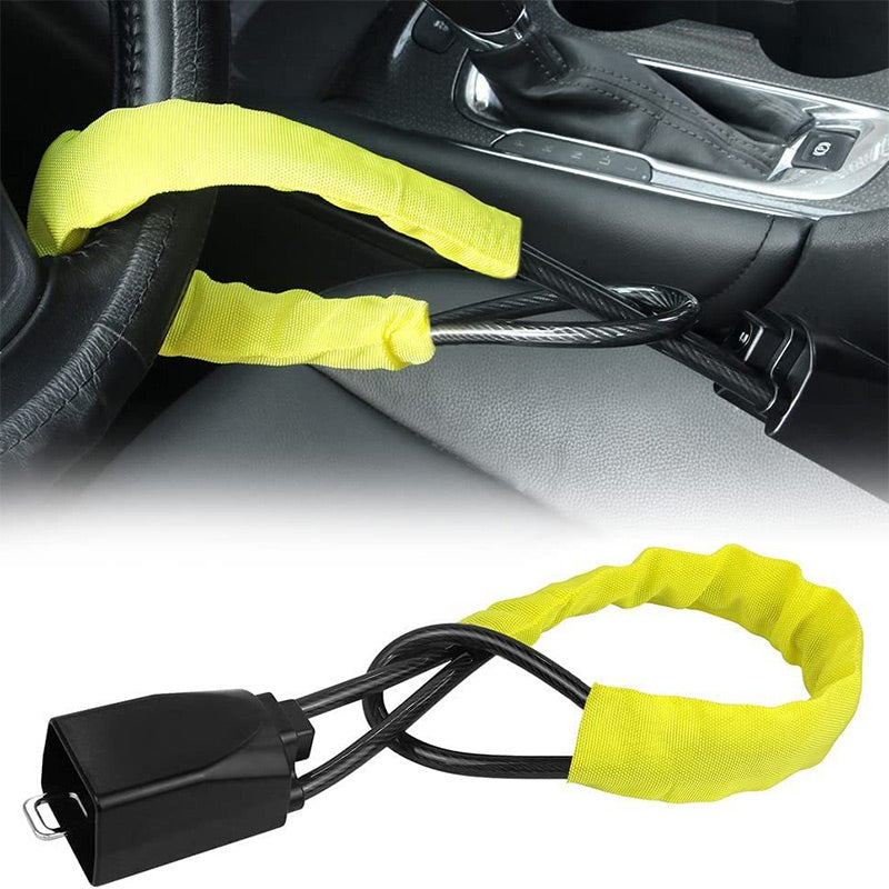 📢📢50% OFF !!⏰Car Steer Wheel Lock Rope