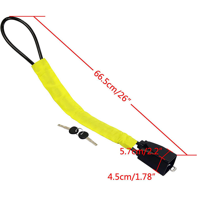 📢📢50% OFF !!⏰Car Steer Wheel Lock Rope