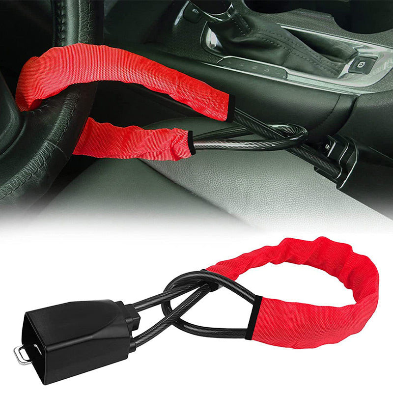 📢📢50% OFF !!⏰Car Steer Wheel Lock Rope