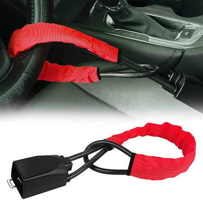 📢📢50% OFF !!⏰Car Steer Wheel Lock Rope