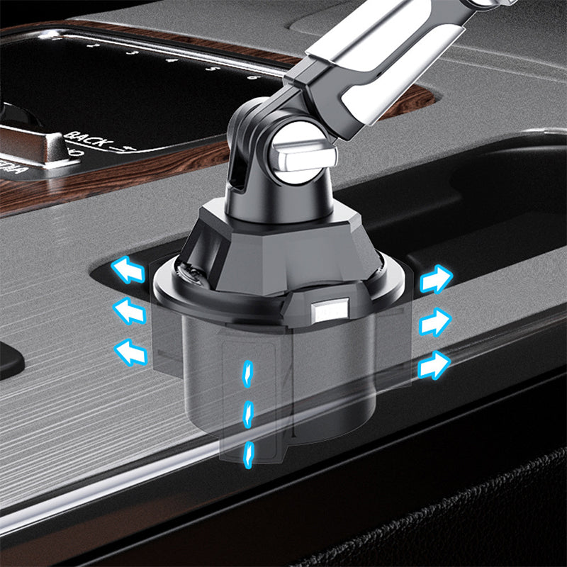 🚗 From Hire Car to Family SUV – Foldable Tablet Stand Fits Most Cup Holders. Adjustable Angle