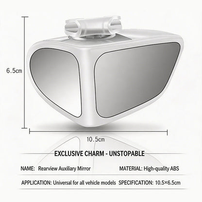 📢📢50% OFF !!⏰Dual-Lens 360°Adjustable Blind Spot Mirror