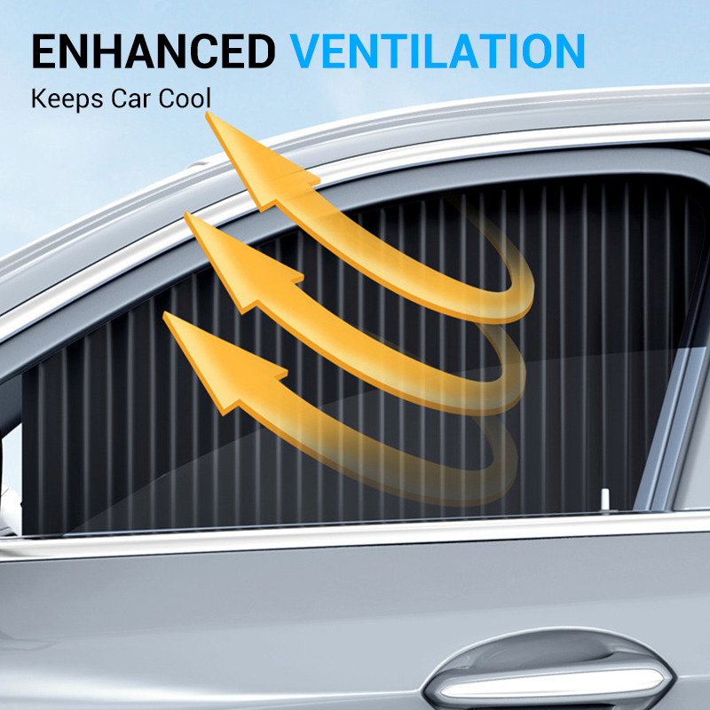 🛤️🚗Universal Car Window Sunshade Curtains🌞