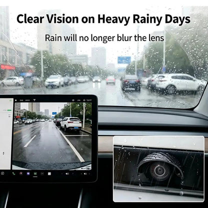 📢📢50% OFF !! ⏰Universal Car Backup Camera Rain Shield