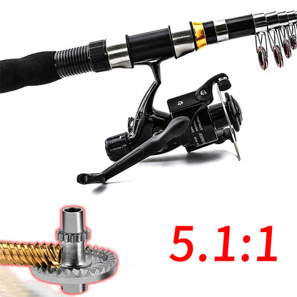 📢📢40% OFF !! ⏰Fish Anywhere Instantly! No-Hassle Telescopic Rod Kit