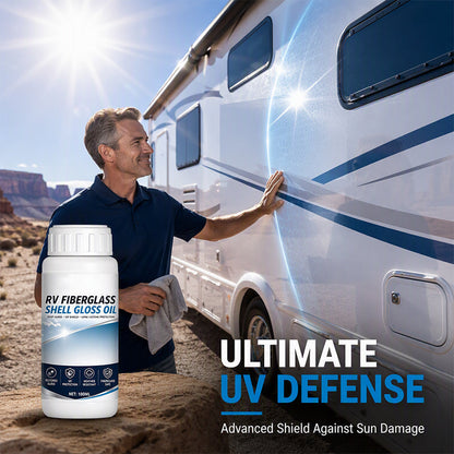 RV Fiberglass Gloss Oil Shine Restorer