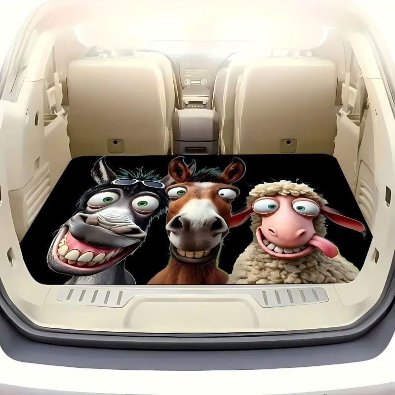 Universal Car Trunk Mat with Non-Slip Backing