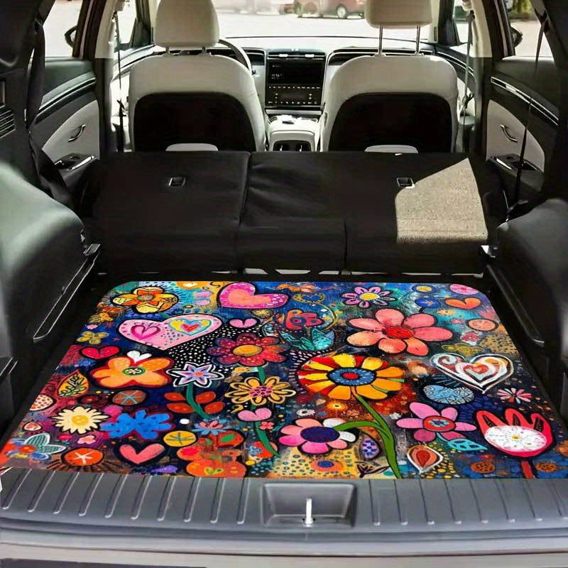 Universal Car Trunk Mat with Non-Slip Backing