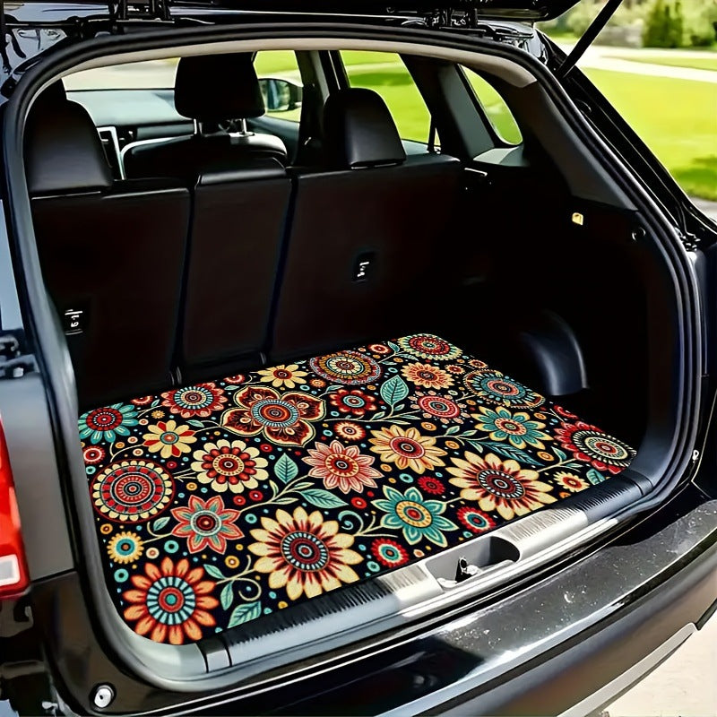 Universal Car Trunk Mat with Non-Slip Backing