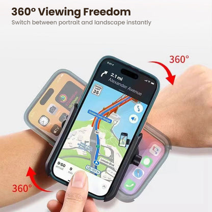 📢📢40% OFF !! ⏰360° Rotatable Wristband & Armband Phone Holder💪📱