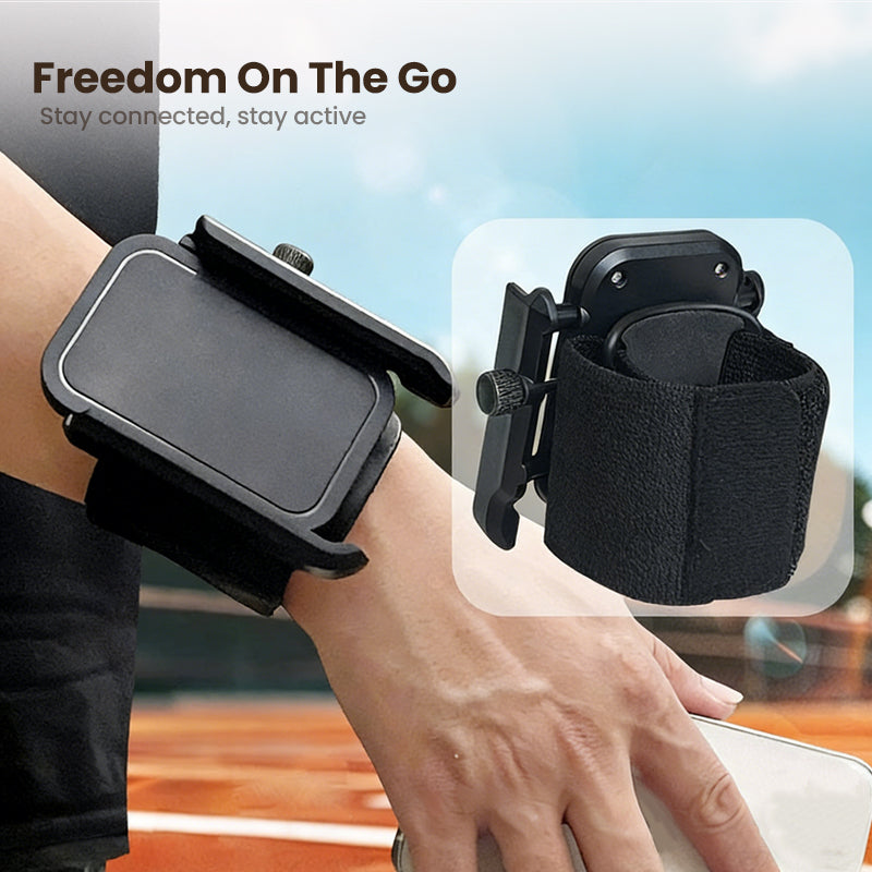 📢📢40% OFF !! ⏰360° Rotatable Wristband & Armband Phone Holder💪📱