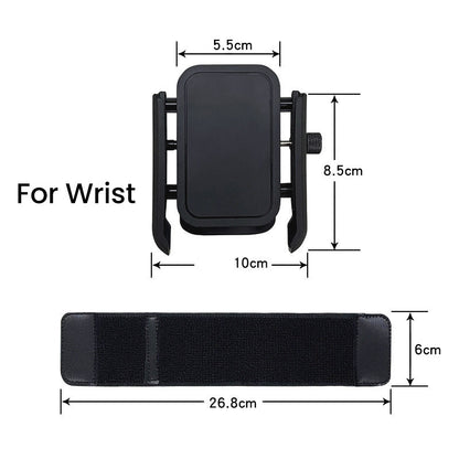 📢📢40% OFF !! ⏰360° Rotatable Wristband & Armband Phone Holder💪📱