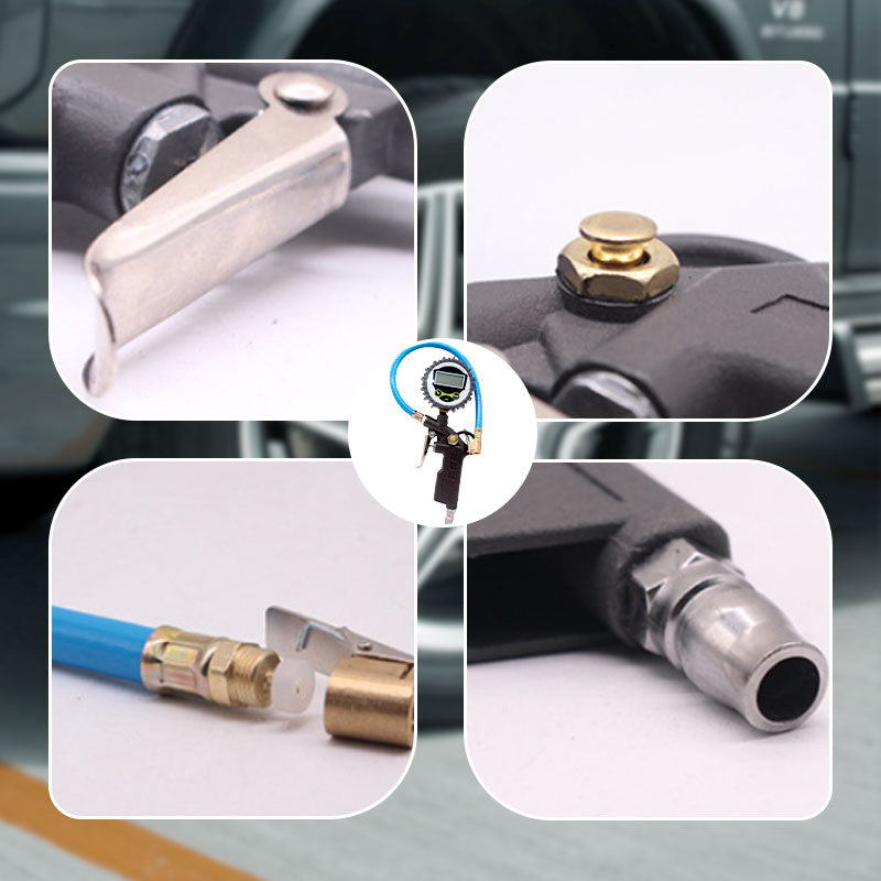 📢📢40% OFF !! ⏰Digital Tire Pressure Gauge with Inflator