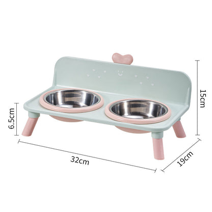📢📢40% OFF !! ⏰ Elevated Pet Bowls – Detachable & double‑bowl design 🐾✨