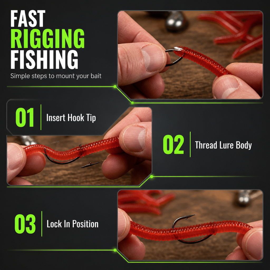 ⏳Time-Limited Special⏰Simulation Earthworm Soft Fishing Lures – Scented, Lifelike, Durable 🌊