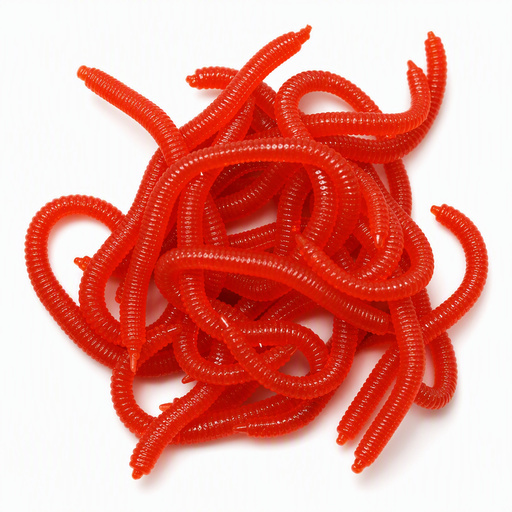 ⏳Time-Limited Special⏰Simulation Earthworm Soft Fishing Lures – Scented, Lifelike, Durable 🌊