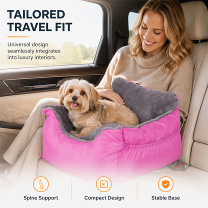 Half-Enclosed Car Pet Booster Seat