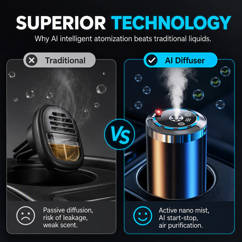 📢📢50% OFF !! ⏰Smart Car Aromatherapy Diffuser