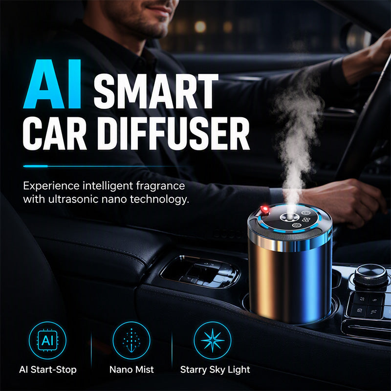📢📢50% OFF !! ⏰Smart Car Aromatherapy Diffuser