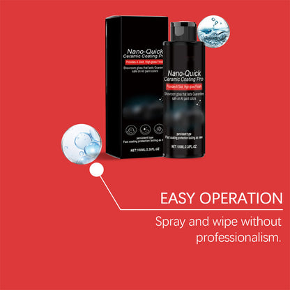 📢📢Buy 5 get 5 free !! ⏰Quick-Effect High-Gloss Car Detailing Spray