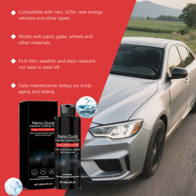 📢📢Buy 5 get 5 free !! ⏰Quick-Effect High-Gloss Car Detailing Spray