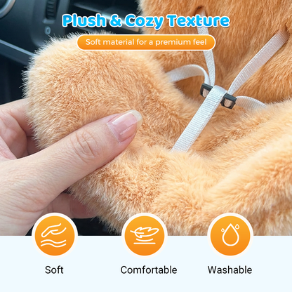 🎅Christmas Hot Sale🎁Plush Doll Safety Seat Car Air Vent Clip