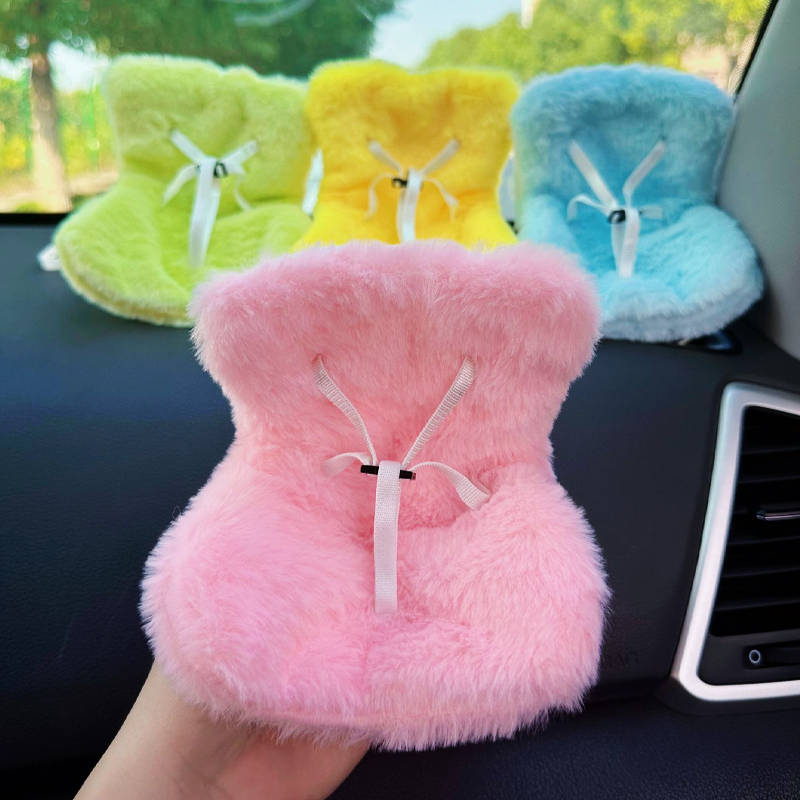 🎅Christmas Hot Sale🎁Plush Doll Safety Seat Car Air Vent Clip