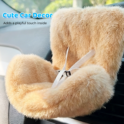 🎅Christmas Hot Sale🎁Plush Doll Safety Seat Car Air Vent Clip