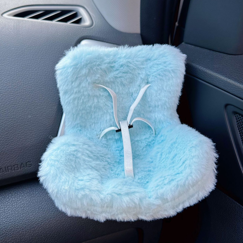 🎅Christmas Hot Sale🎁Plush Doll Safety Seat Car Air Vent Clip