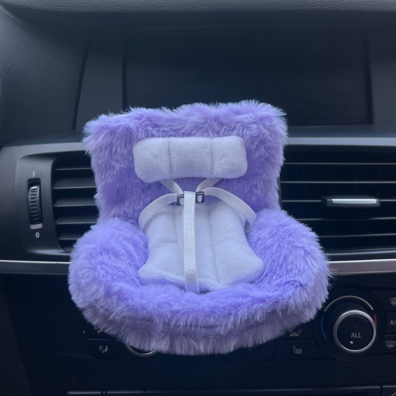 🎅Christmas Hot Sale🎁Plush Doll Safety Seat Car Air Vent Clip