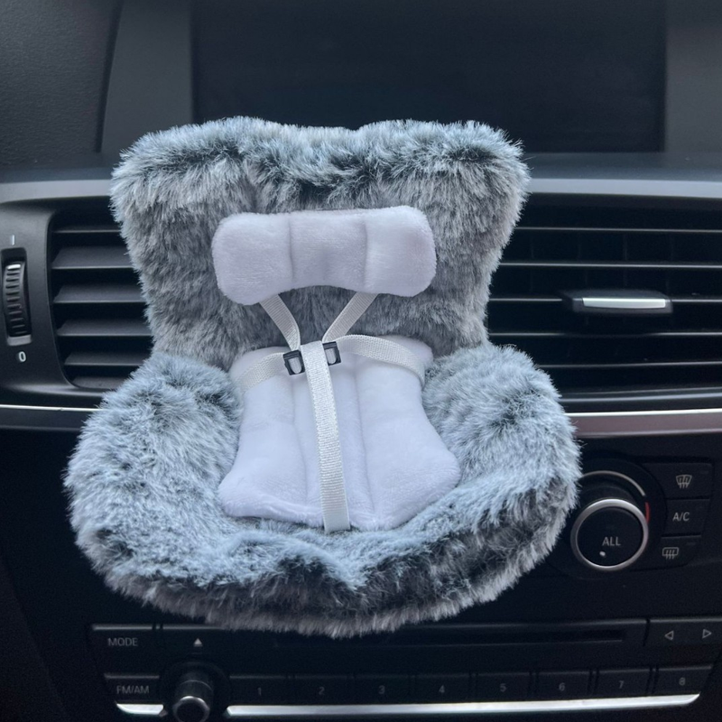 🎅Christmas Hot Sale🎁Plush Doll Safety Seat Car Air Vent Clip