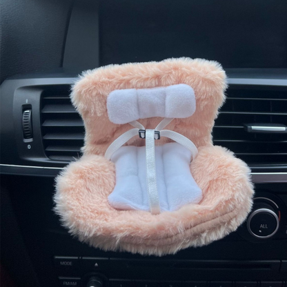 🎅Christmas Hot Sale🎁Plush Doll Safety Seat Car Air Vent Clip