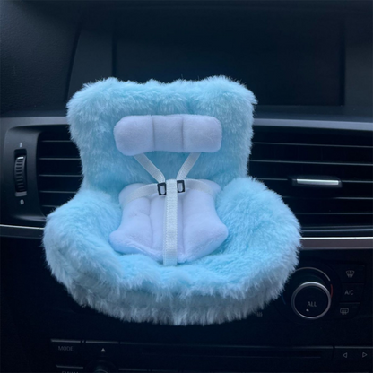 🎅Christmas Hot Sale🎁Plush Doll Safety Seat Car Air Vent Clip