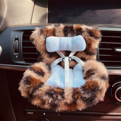 🎅Christmas Hot Sale🎁Plush Doll Safety Seat Car Air Vent Clip