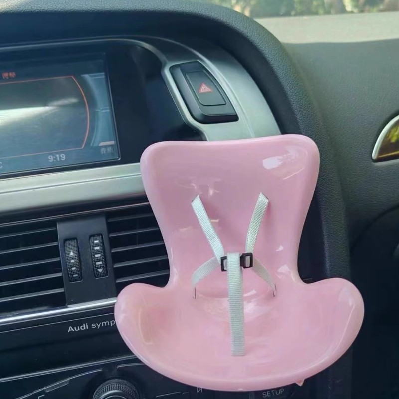 🎅Christmas Hot Sale🎁Plush Doll Safety Seat Car Air Vent Clip