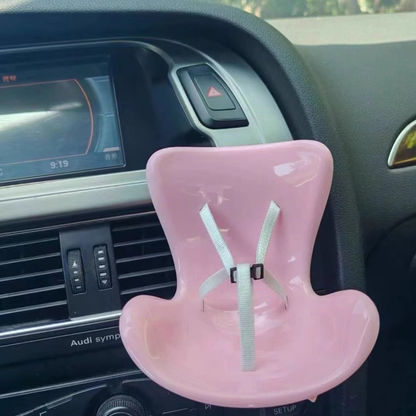 🎅Christmas Hot Sale🎁Plush Doll Safety Seat Car Air Vent Clip