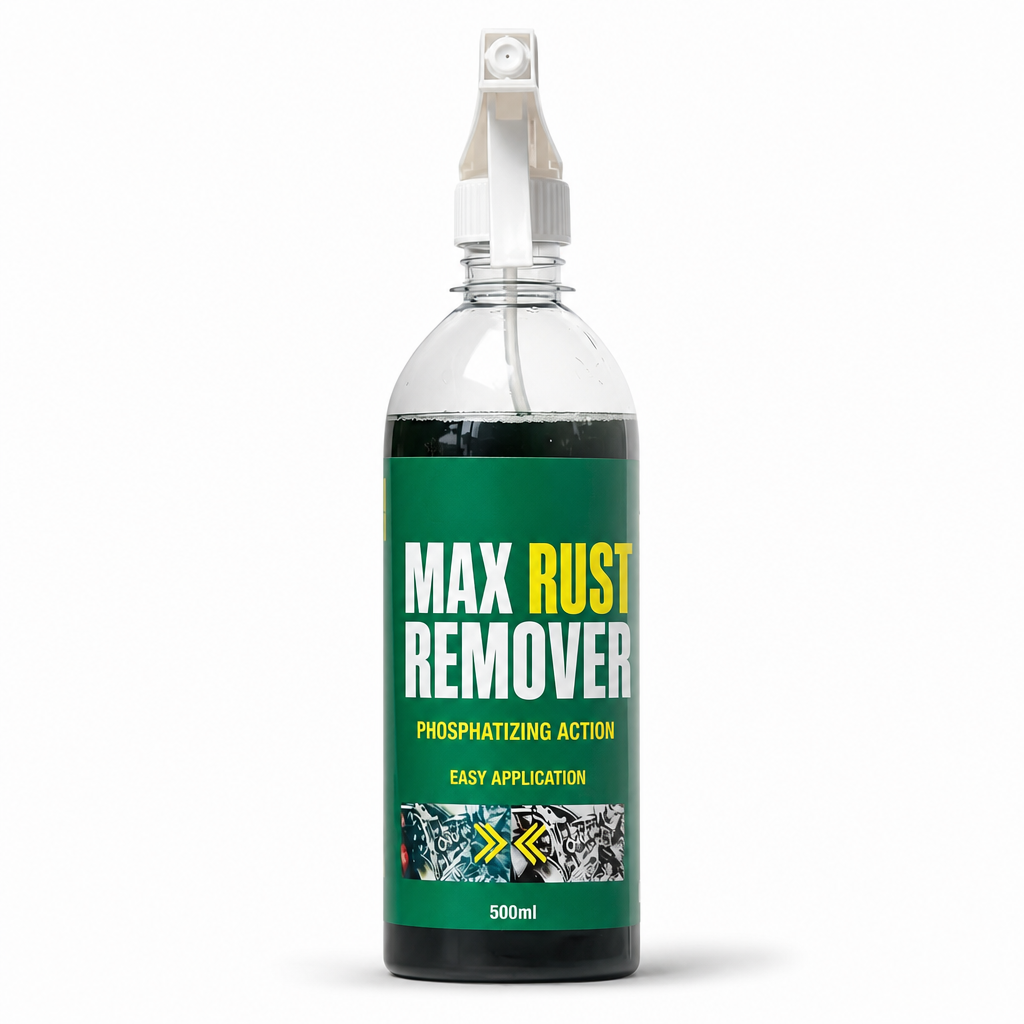 ✨3 in 1 Rust Remover and Phosphating Agent for Metal Parts 500ml with Spray Nozzle to Remove Grease and Rust and Form a Rustproof Protective Film